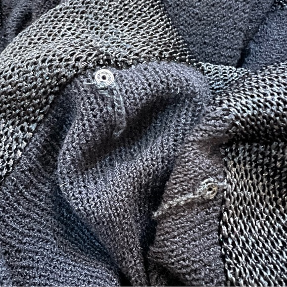 NWOT Libretto NYC Hand Loomed Black Knit Sweater - Picture 9 of 12